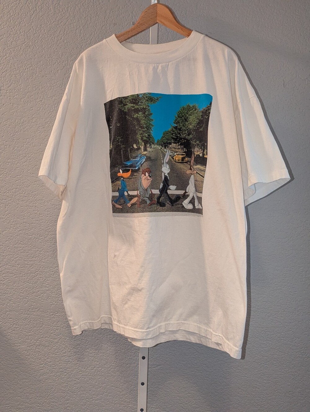 Vtg 1997 Looney Tunes Abbey Road T-Shirt 3XL Made in USA